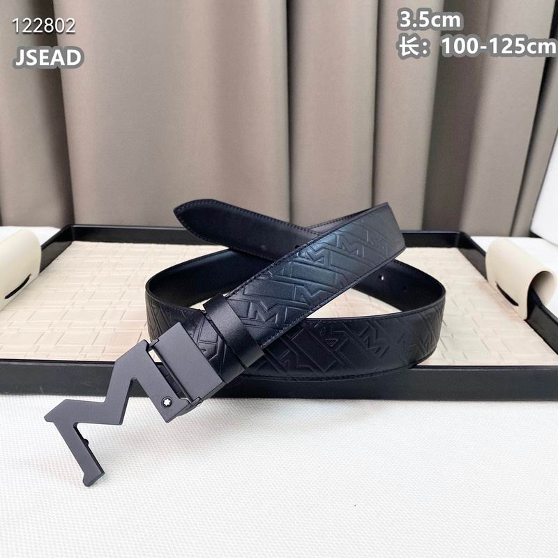 Montblanc belt 35mmX100-125cm 8L25